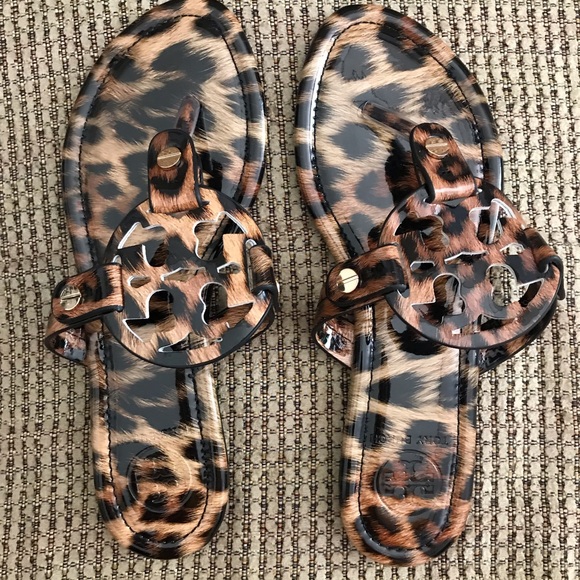 Tory burch cheetah sandals Clearance
